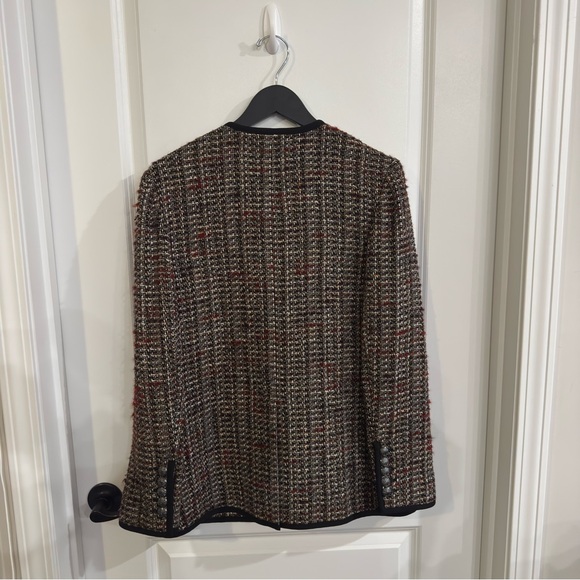 Veronica Beard Watkins Tweed Dickey Blazer Jacket - Picture 8 of 16
